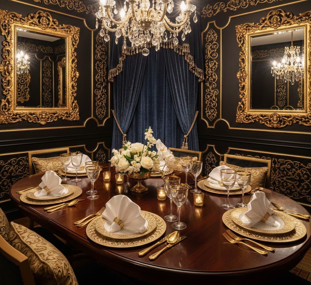 Privé dineren decoratie